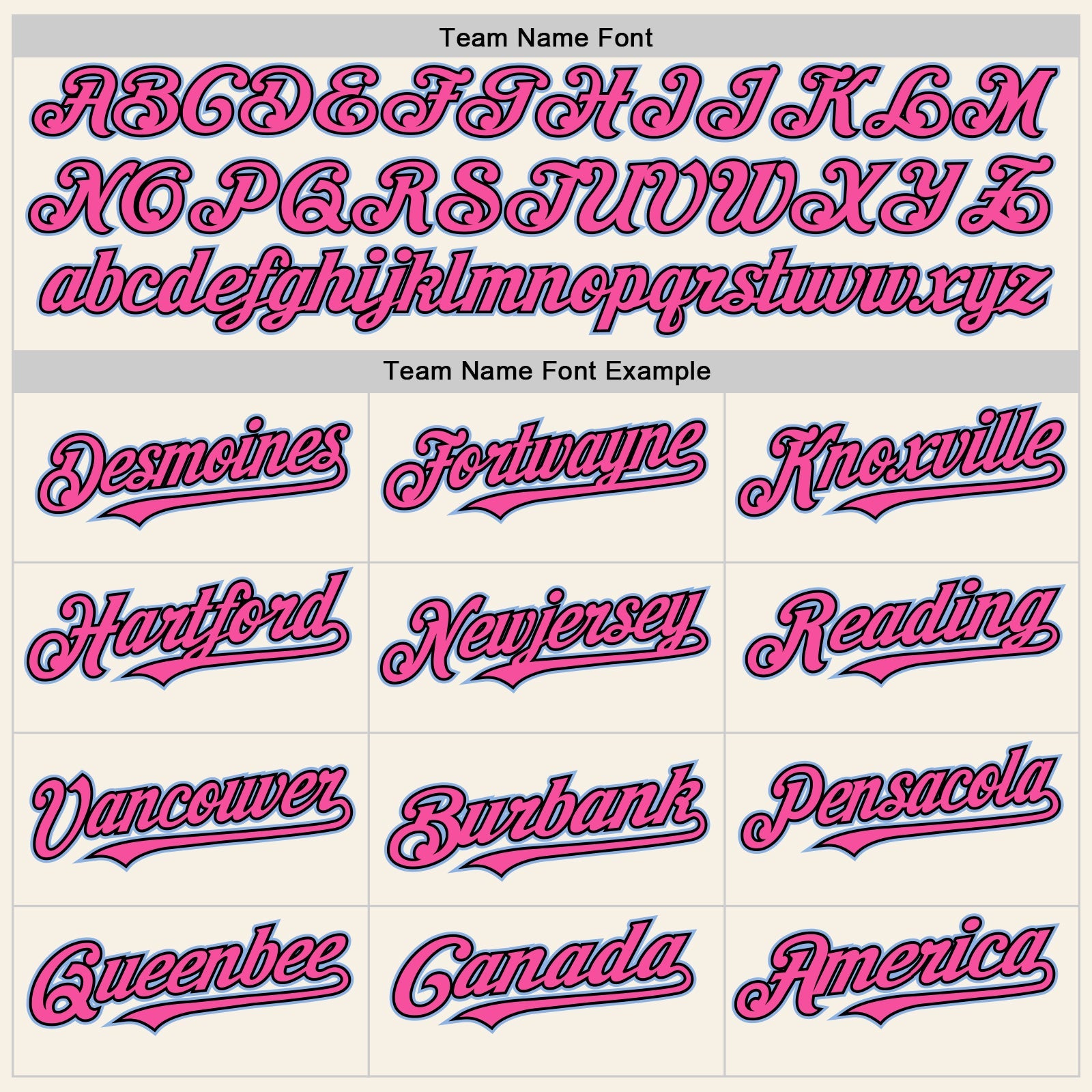 Custom Cream Light Blue Black-Pink Authentic Sleeveless Baseball Jersey - Sky-Custom