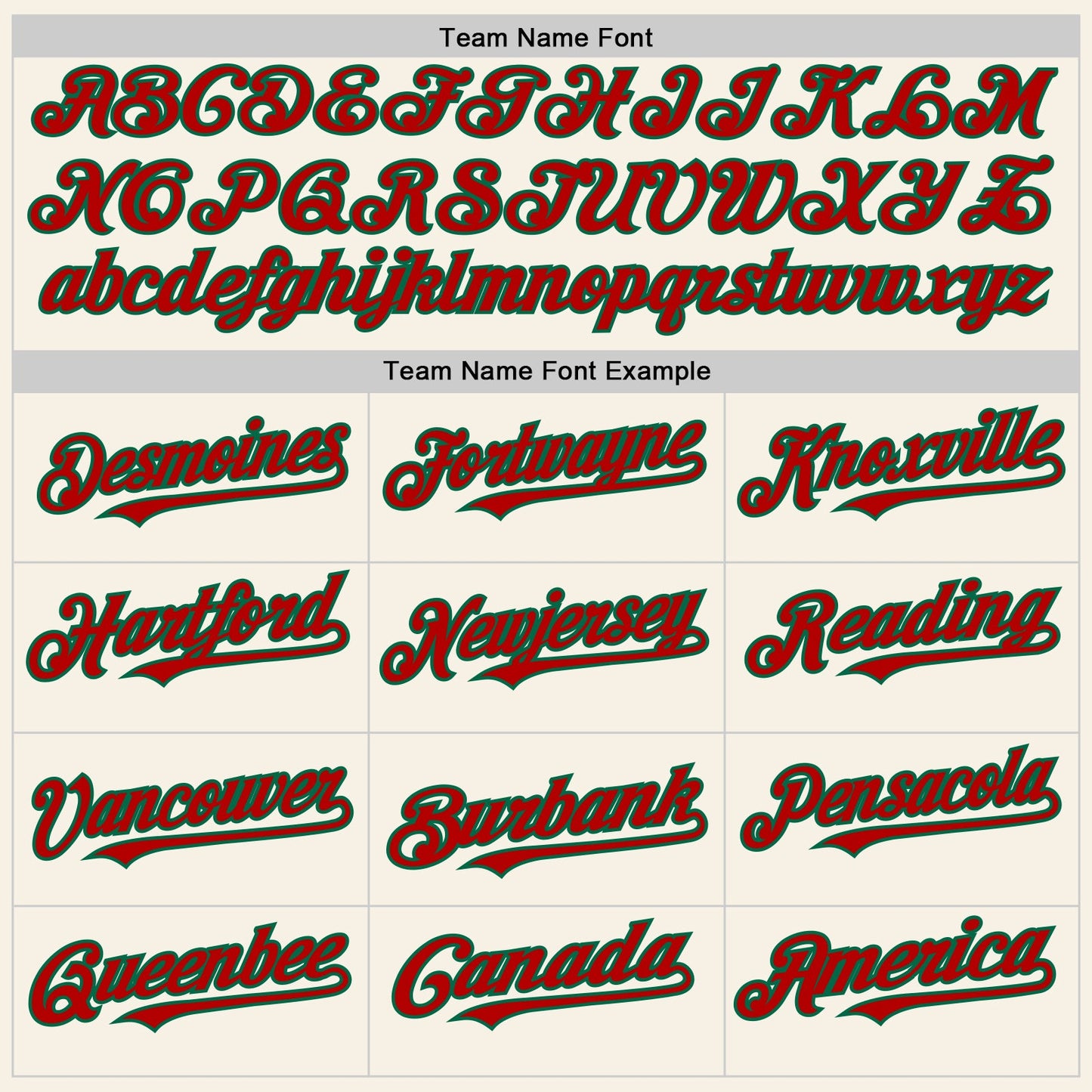 Custom Cream Kelly Green-Red Authentic Sleeveless Baseball Jersey - Sky-Custom