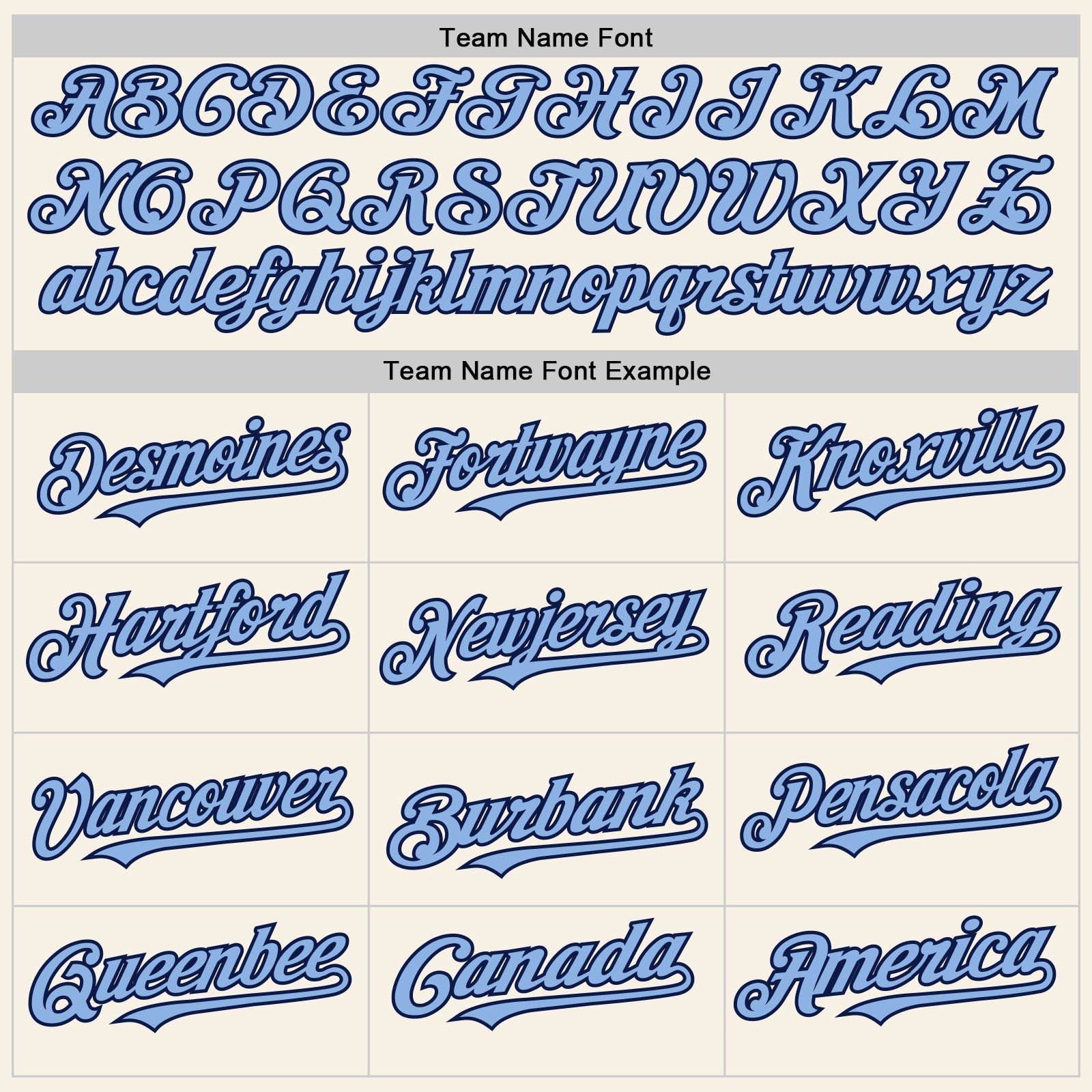 Custom Cream Light Blue-Navy Authentic Sleeveless Baseball Jersey - Sky-Custom
