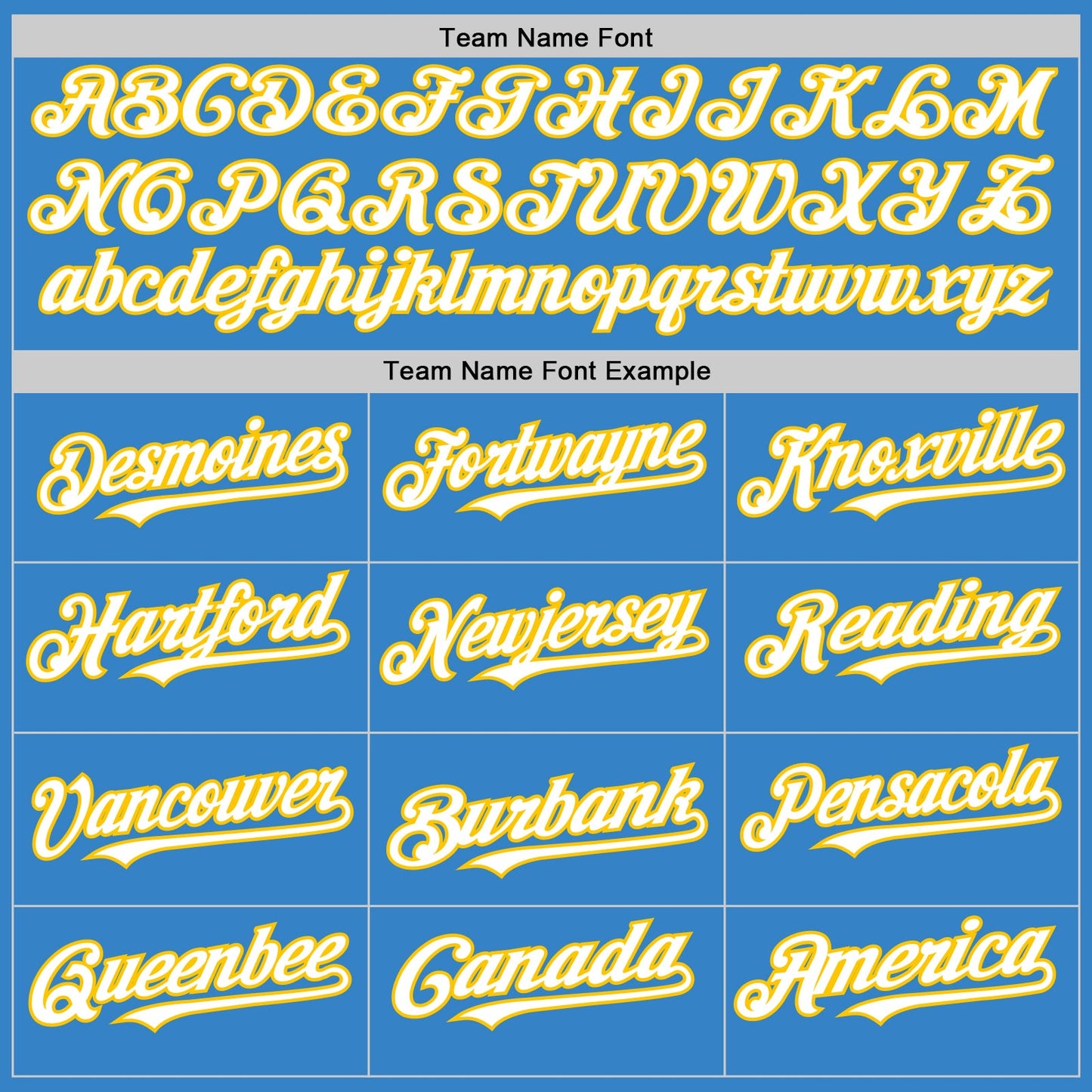 Custom Powder Blue White-Yellow Authentic Sleeveless Baseball Jersey - Sky-Custom