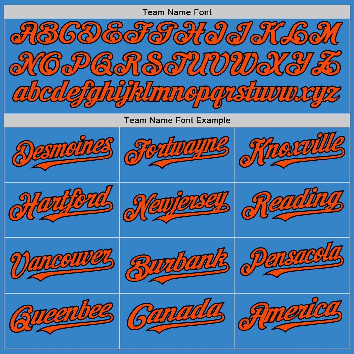 Custom Powder Blue Black-Orange Authentic Sleeveless Baseball Jersey - Sky-Custom