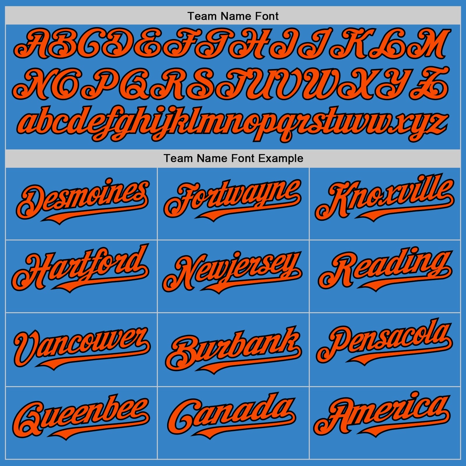 Custom Powder Blue Black-Orange Authentic Sleeveless Baseball Jersey - Sky-Custom