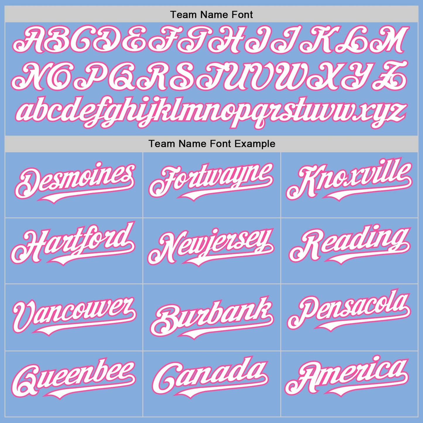 Custom Light Blue White-Pink Authentic Sleeveless Baseball Jersey - Sky-Custom