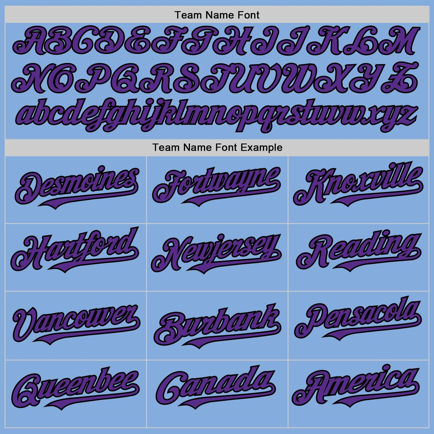 Custom Light Blue Purple-Black Authentic Sleeveless Baseball Jersey - Sky-Custom