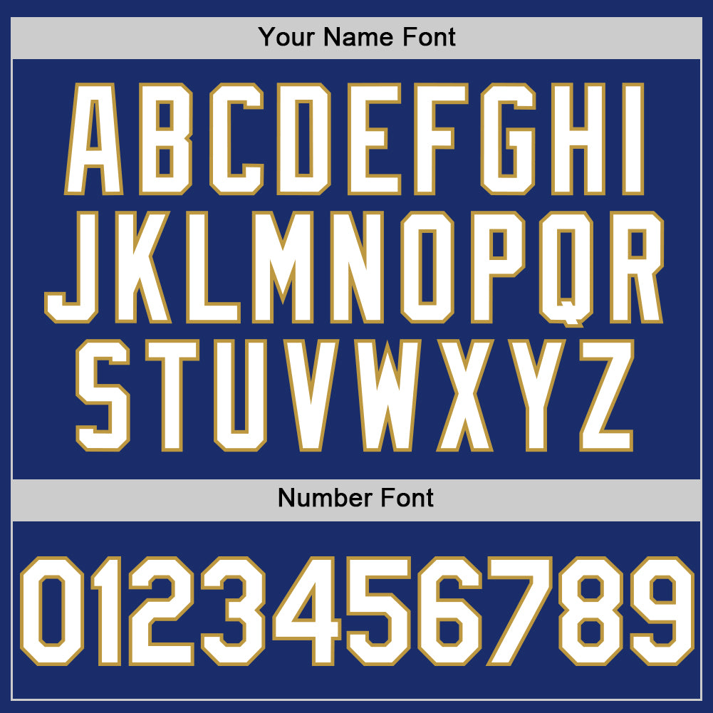 Custom Royal White-Old Gold Authentic Sleeveless Baseball Jersey - Sky-Custom