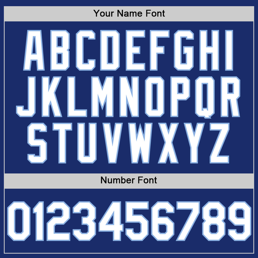 Custom Royal White-Light Blue Authentic Sleeveless Baseball Jersey - Sky-Custom