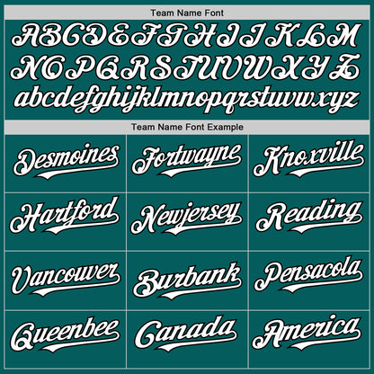 Custom Teal White-Black Authentic Sleeveless Baseball Jersey - Sky-Custom