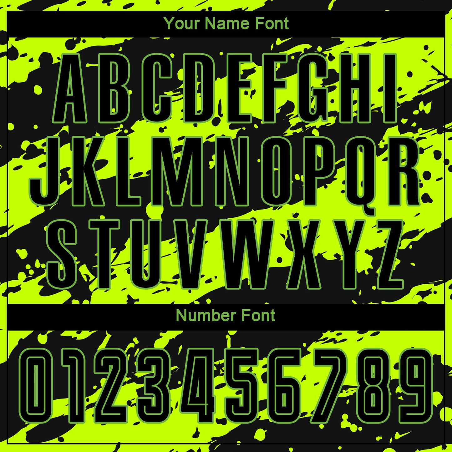 Custom Neon Green Black Sublimation Soccer Uniform Jersey - Sky-Custom