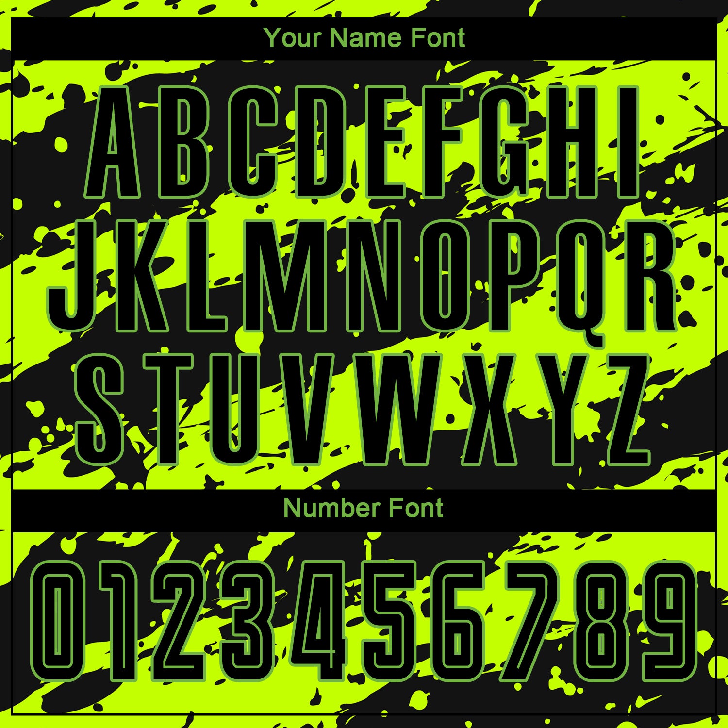 Custom Neon Green Black Sublimation Soccer Uniform Jersey - Sky-Custom
