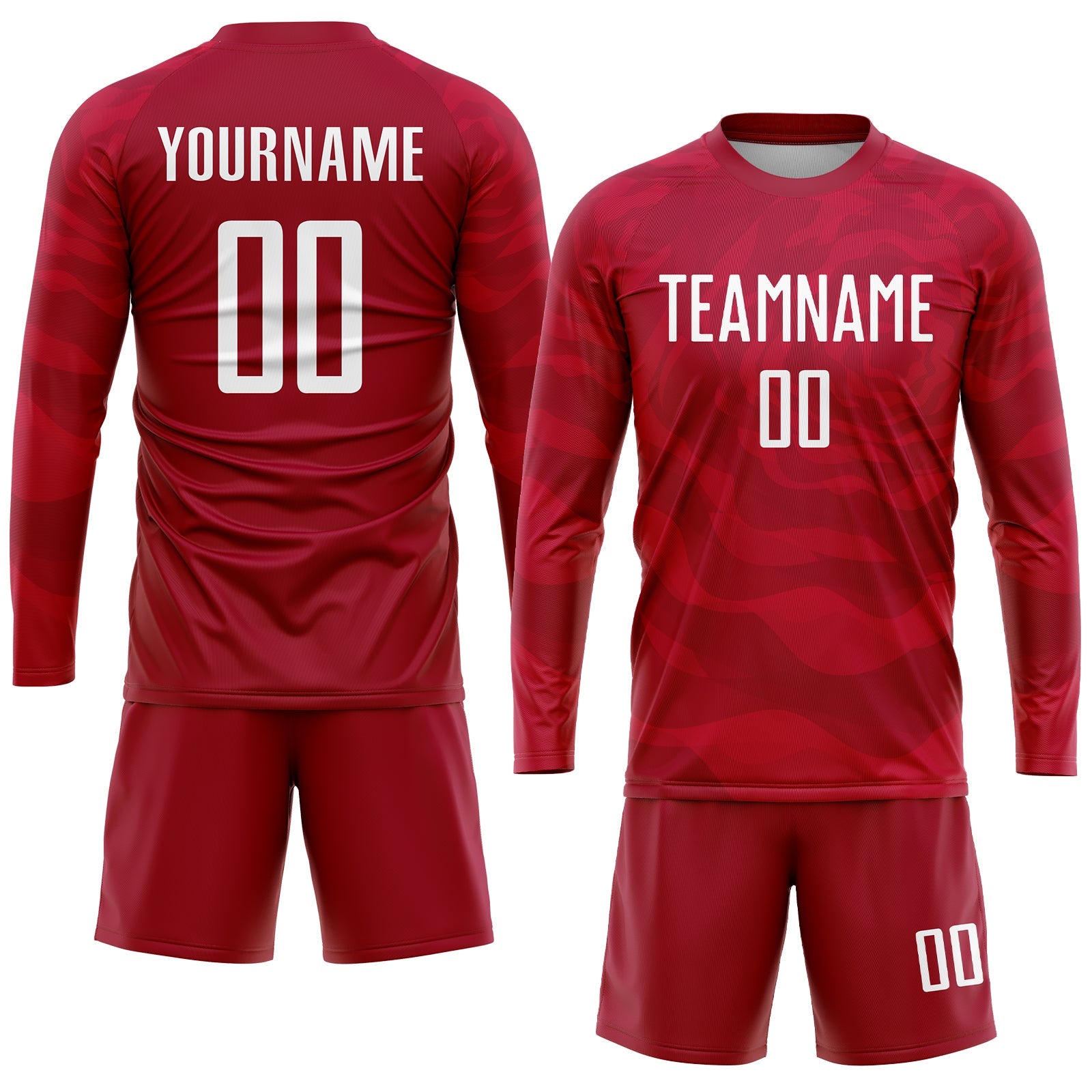 Custom Red White Sublimation Soccer Uniform Jersey - Sky-Custom