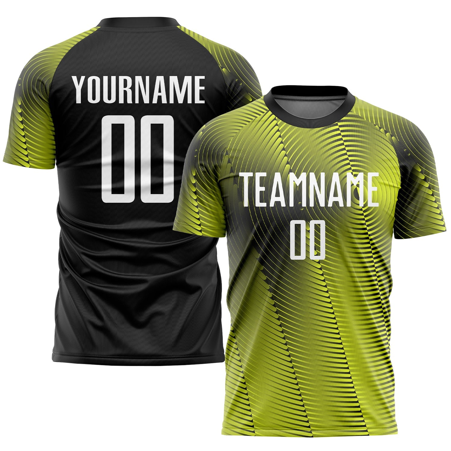 Custom Gold White-Black Sublimation Soccer Uniform Jersey - Sky-Custom