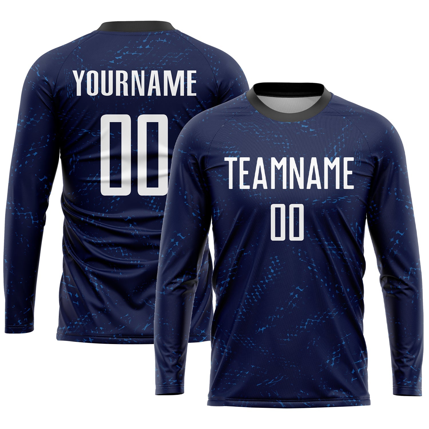 Custom Dark Purple White-Black Sublimation Soccer Uniform Jersey - Sky-Custom
