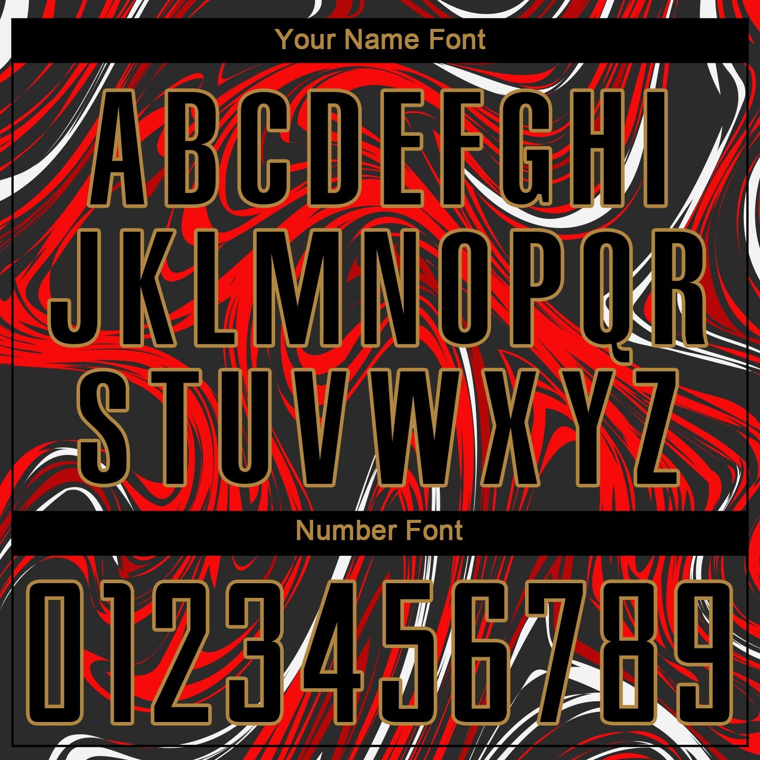 Custom Figure Black-Old Gold Sublimation Soccer Uniform Jersey - Sky-Custom