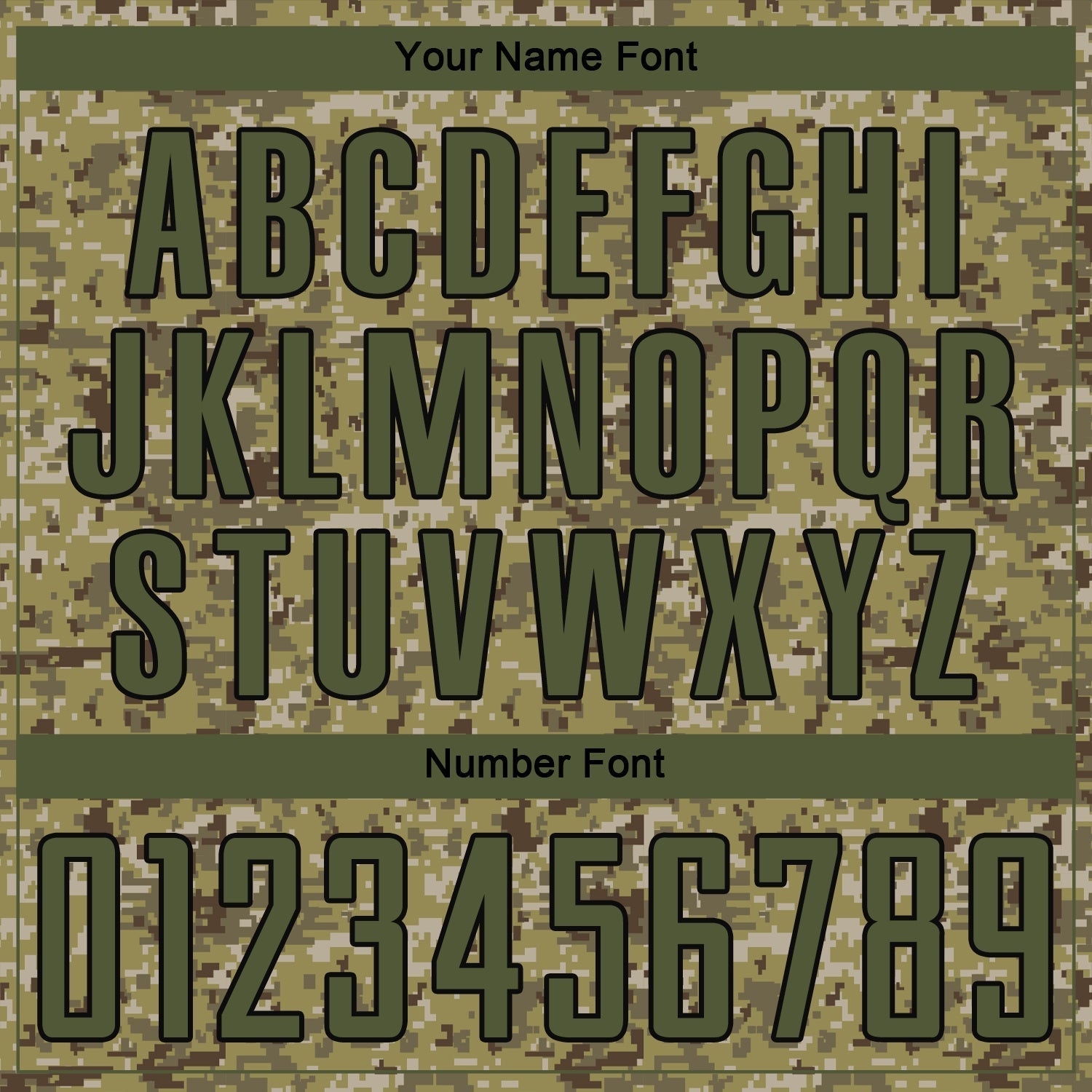 Custom Camo Olive-Black Sublimation Salute To Service Soccer Uniform Jersey - Sky-Custom