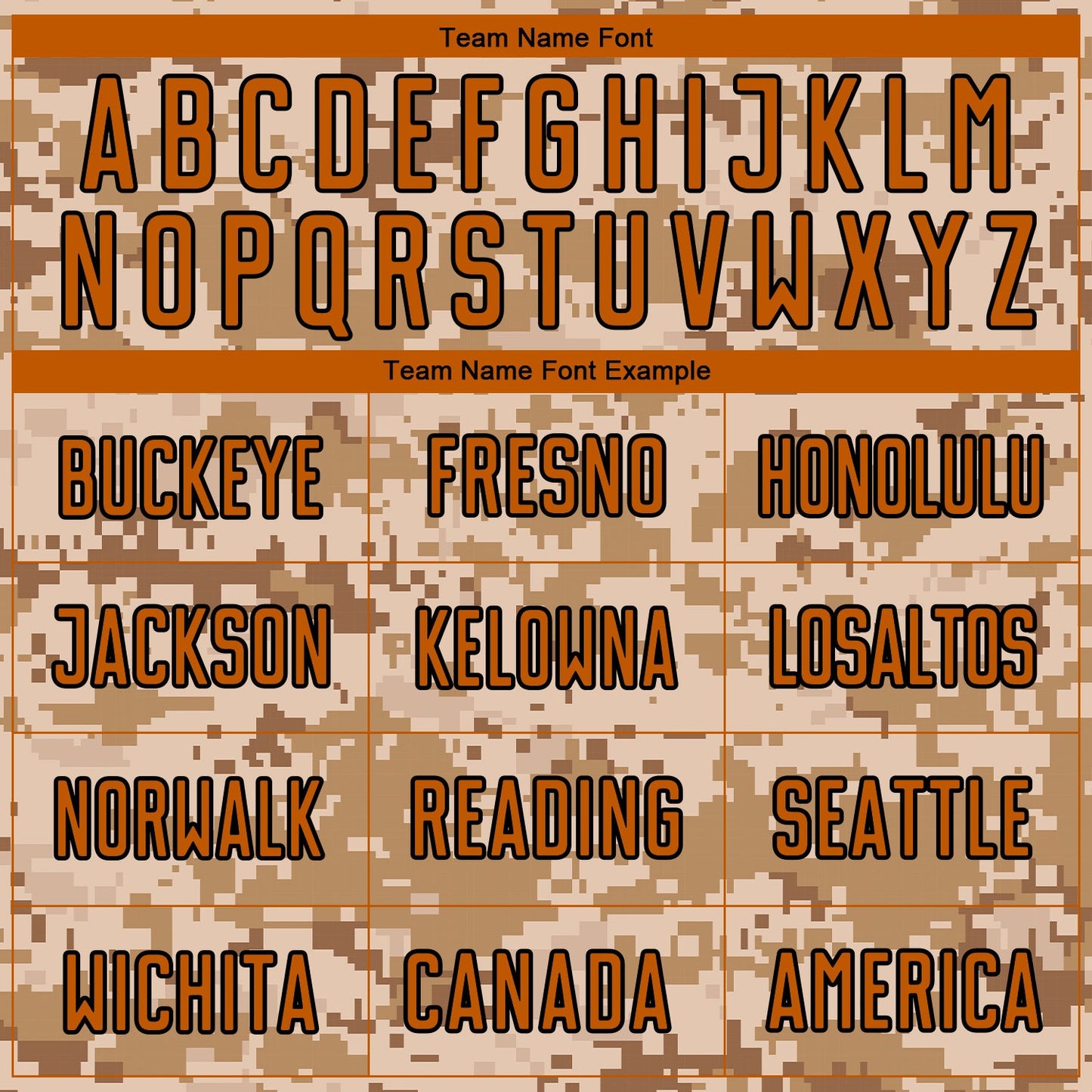 Custom Camo Texas Orange-Brown Sublimation Salute To Service Soccer Uniform Jersey - Sky-Custom