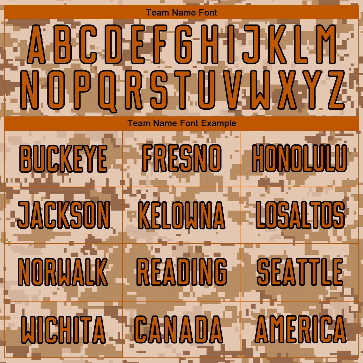 Custom Camo Texas Orange-Brown Sublimation Salute To Service Soccer Uniform Jersey - Sky-Custom