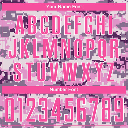 Custom Camo Pink-White Sublimation Salute To Service Soccer Uniform Jersey - Sky-Custom