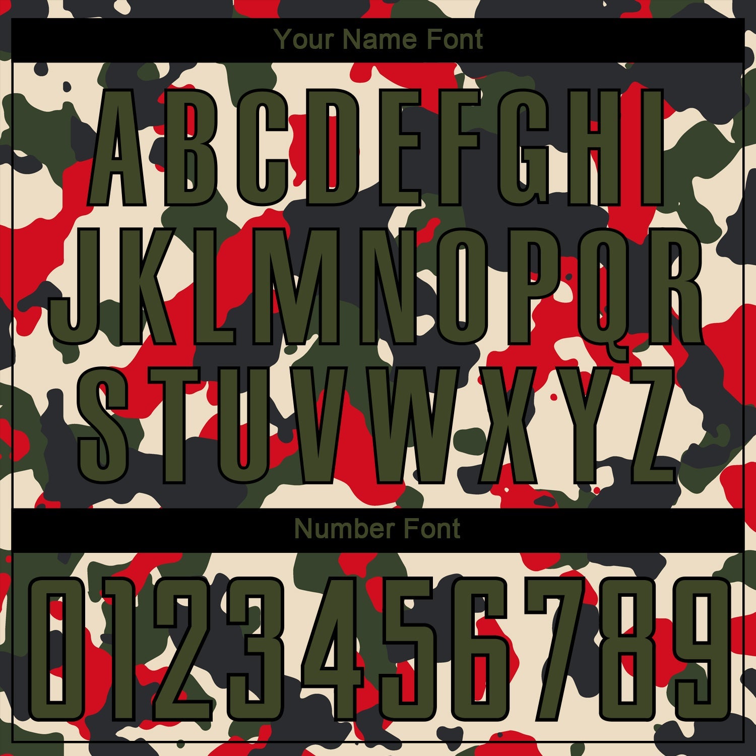 Custom Camo Olive-Black Sublimation Salute To Service Soccer Uniform Jersey - Sky-Custom