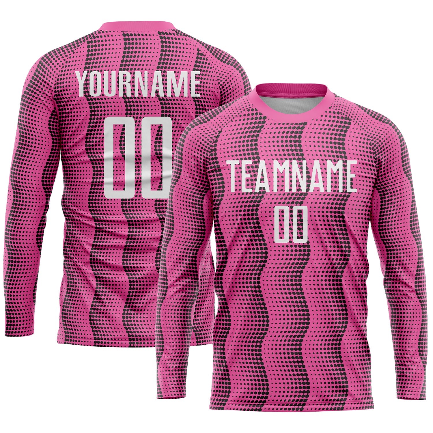 Custom Pink White Sublimation Soccer Uniform Jersey - Sky-Custom