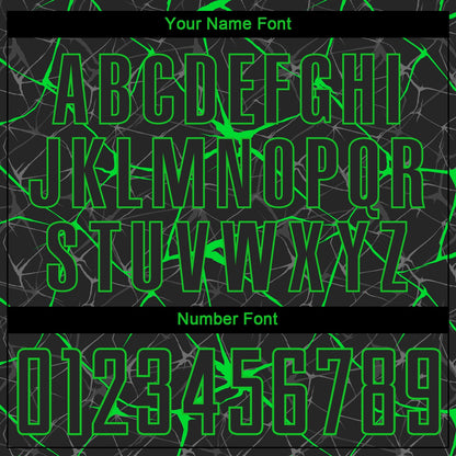Custom Black Neon Green Sublimation Soccer Uniform Jersey - Sky-Custom