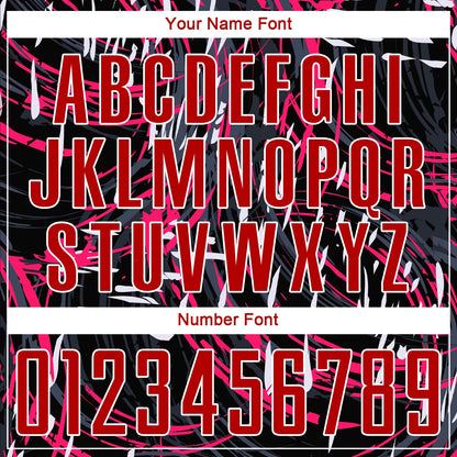 Custom Black Red-White Sublimation Soccer Uniform Jersey - Sky-Custom