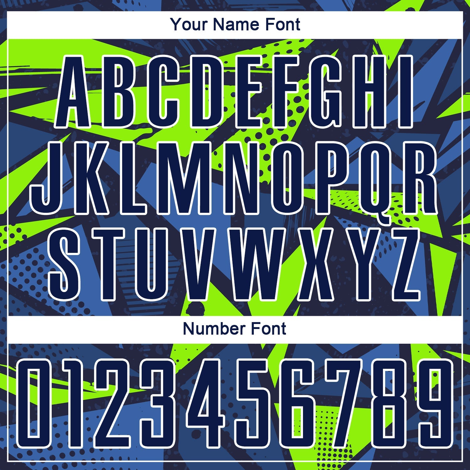 Custom Navy Navy-Neon Green Sublimation Soccer Uniform Jersey - Sky-Custom