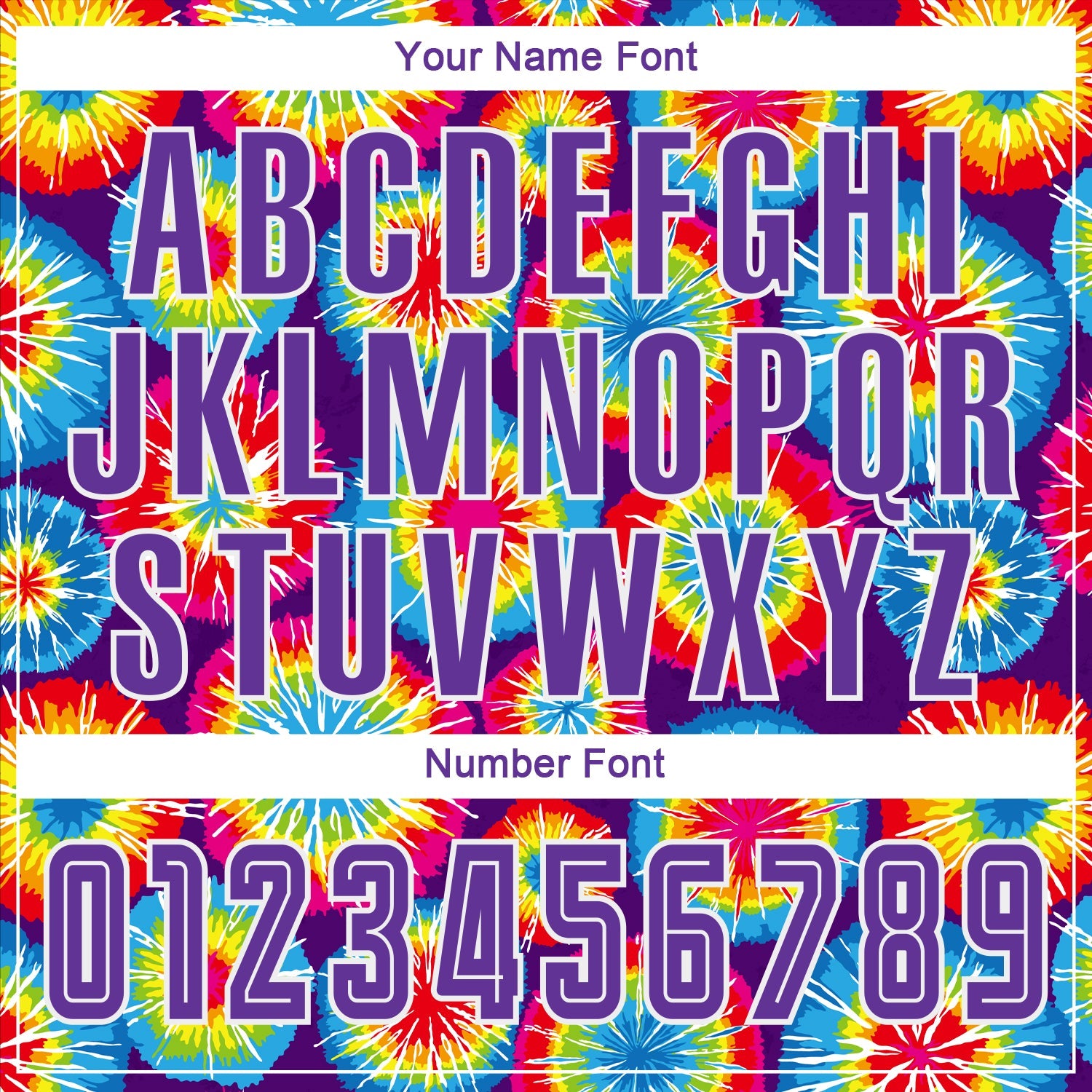Custom Tie Dye Purple-White Sublimation Soccer Uniform Jersey - Sky-Custom