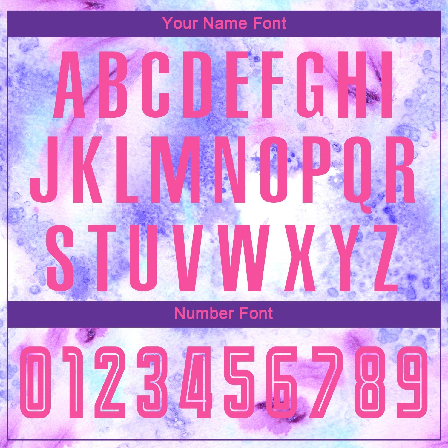 Custom Tie Dye Pink-Purple Sublimation Soccer Uniform Jersey - Sky-Custom