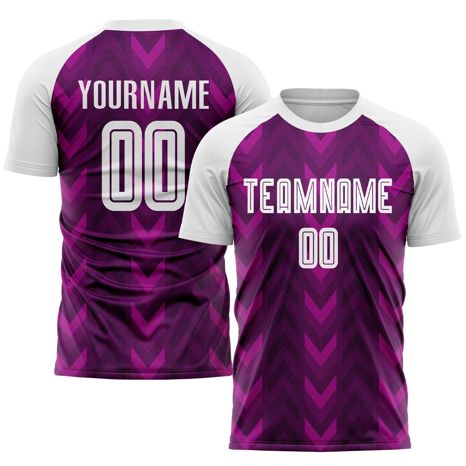 Custom Purple White Sublimation Soccer Uniform Jersey - Sky-Custom