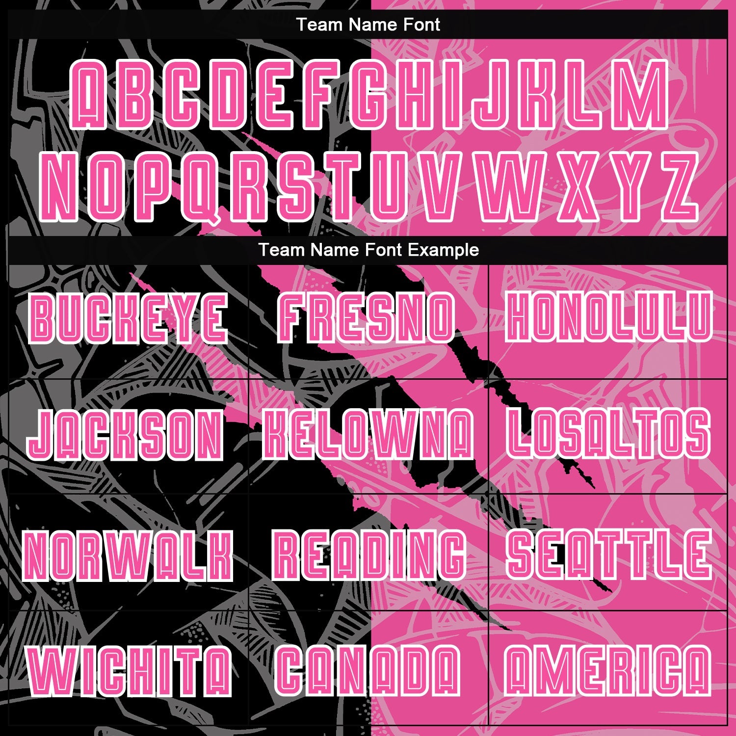 Custom Graffiti Pattern Pink Black-White Scratch Sublimation Soccer Uniform Jersey - Sky-Custom