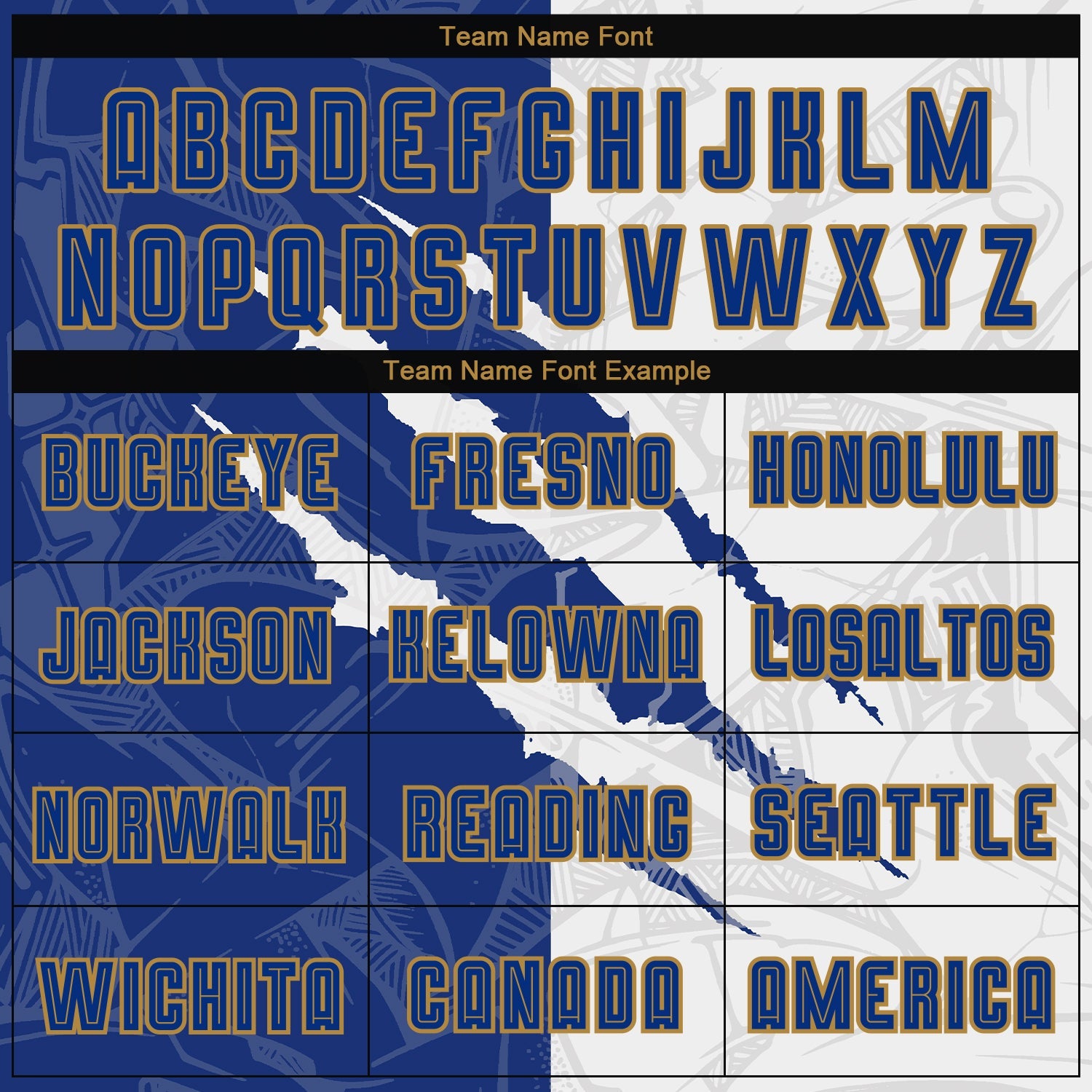 Custom Graffiti Pattern Royal White-Old Gold Scratch Sublimation Soccer Uniform Jersey - Sky-Custom