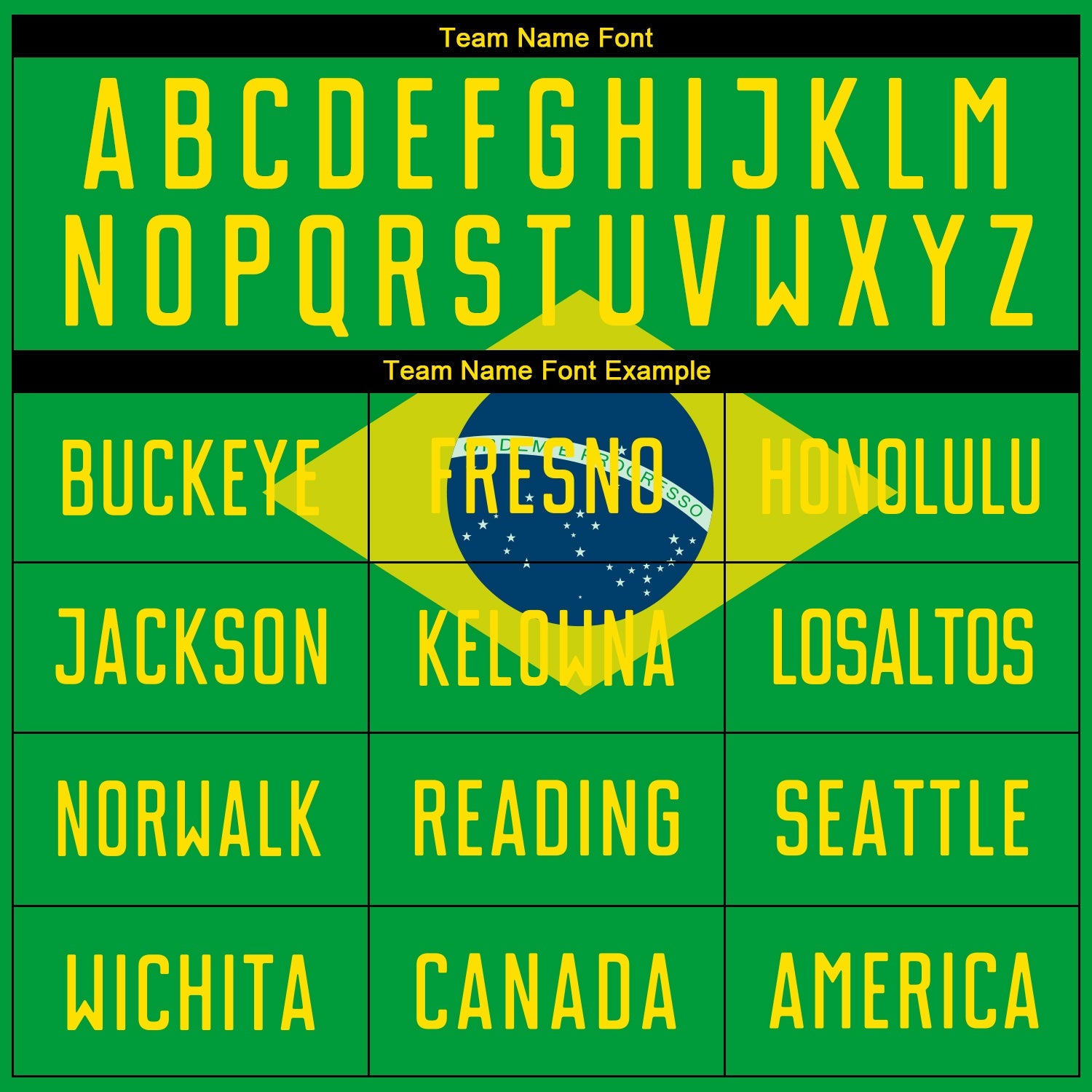 Custom Neon Green Gold-Royal Sublimation Brazilian Flag Soccer Uniform Jersey - Sky-Custom
