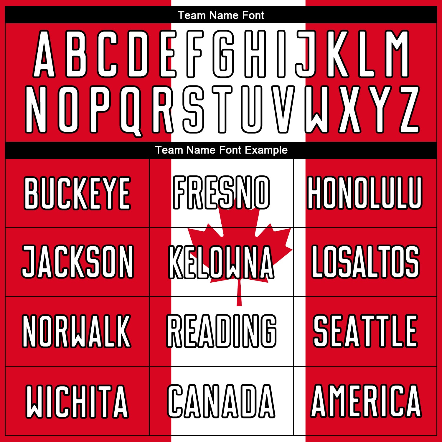 Custom Red White-Black Sublimation Canadian Flag Soccer Uniform Jersey - Sky-Custom