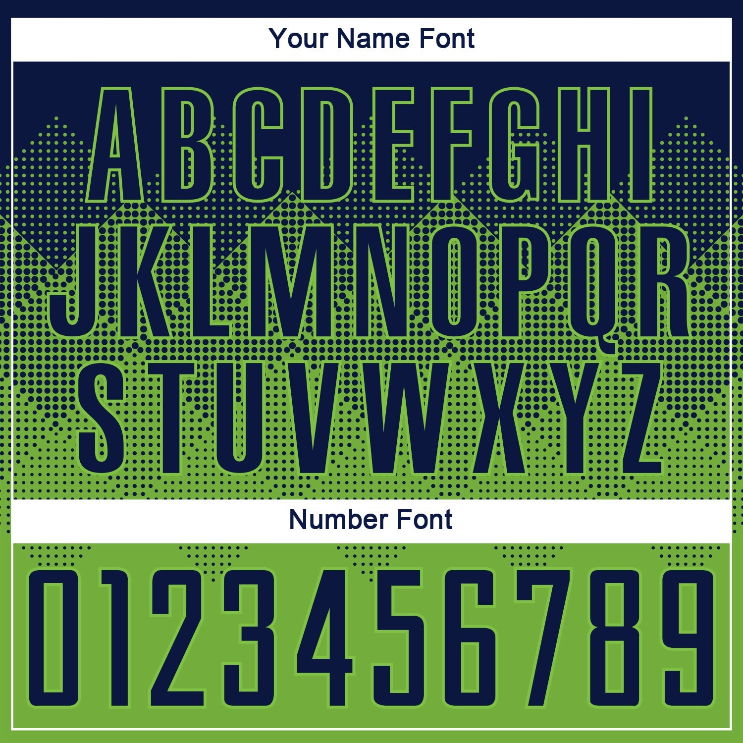 Custom Neon Green Navy Sublimation Soccer Uniform Jersey - Sky-Custom