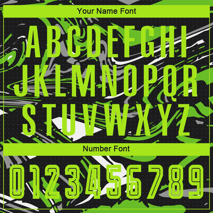 Custom Figure Neon Green-Aurora Green Sublimation Soccer Uniform Jersey - Sky-Custom