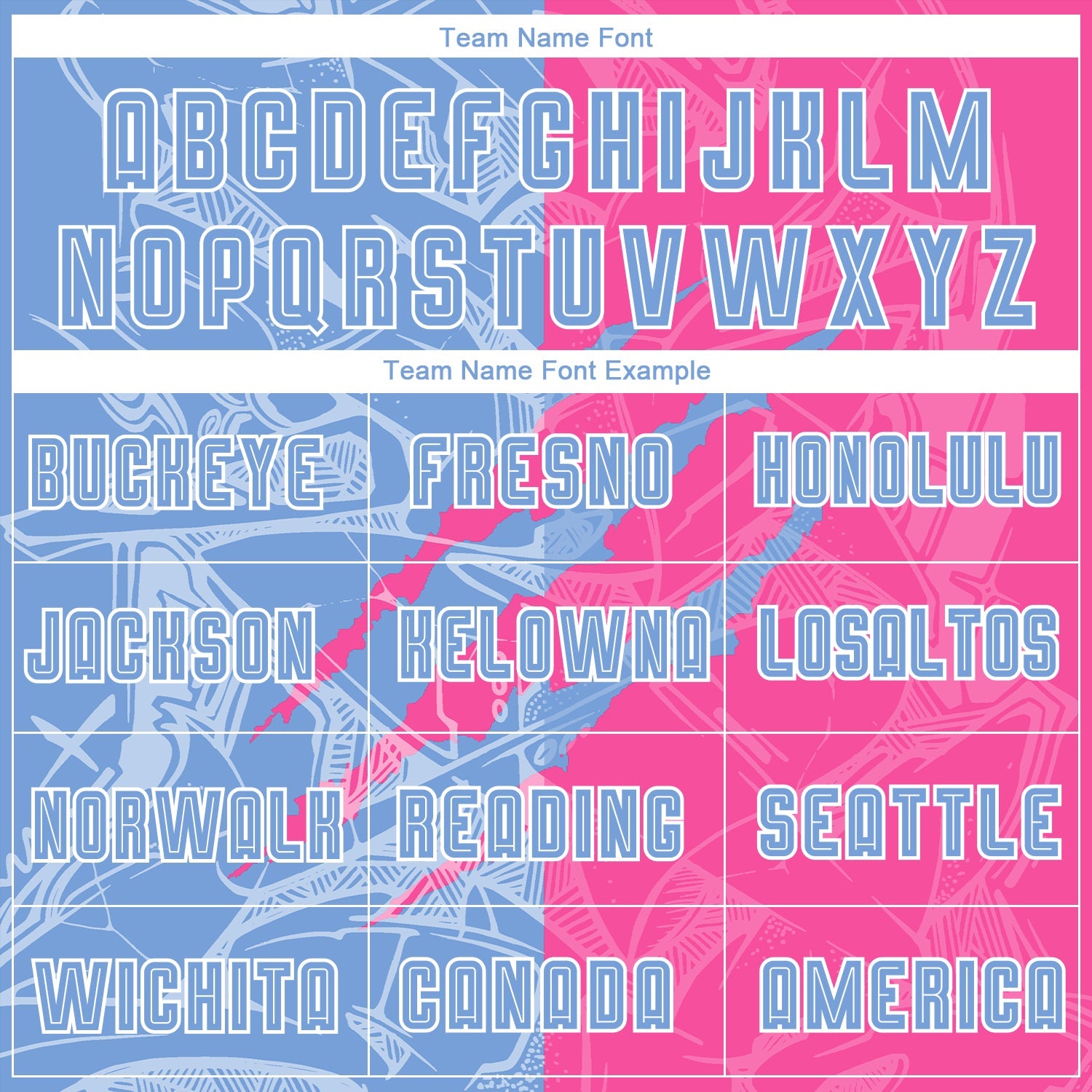 Custom Graffiti Pattern Light Blue-Pink Scratch Sublimation Soccer Uniform Jersey - Sky-Custom