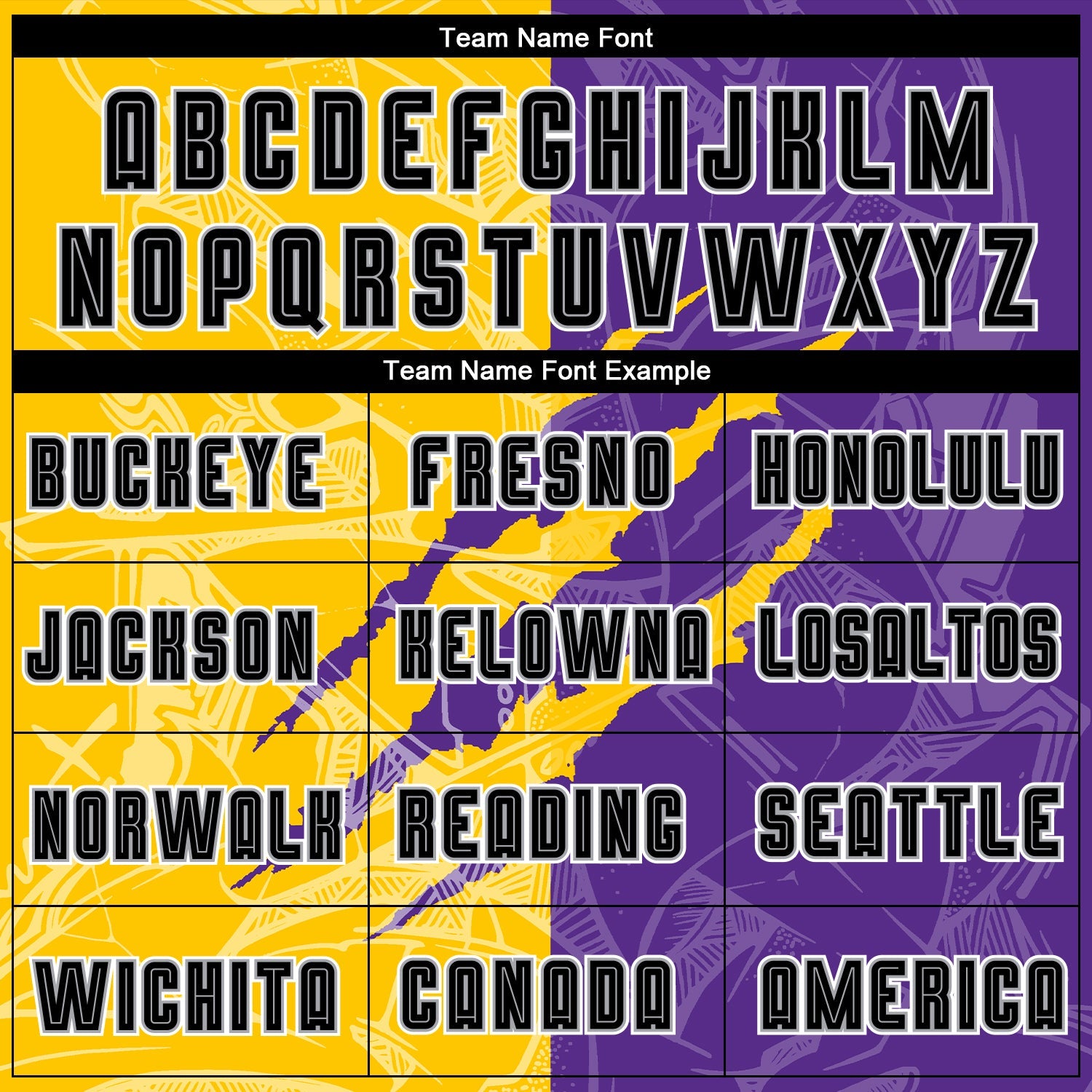 Custom Graffiti Pattern Black Purple Yellow-Gray Scratch Sublimation Soccer Uniform Jersey - Sky-Custom