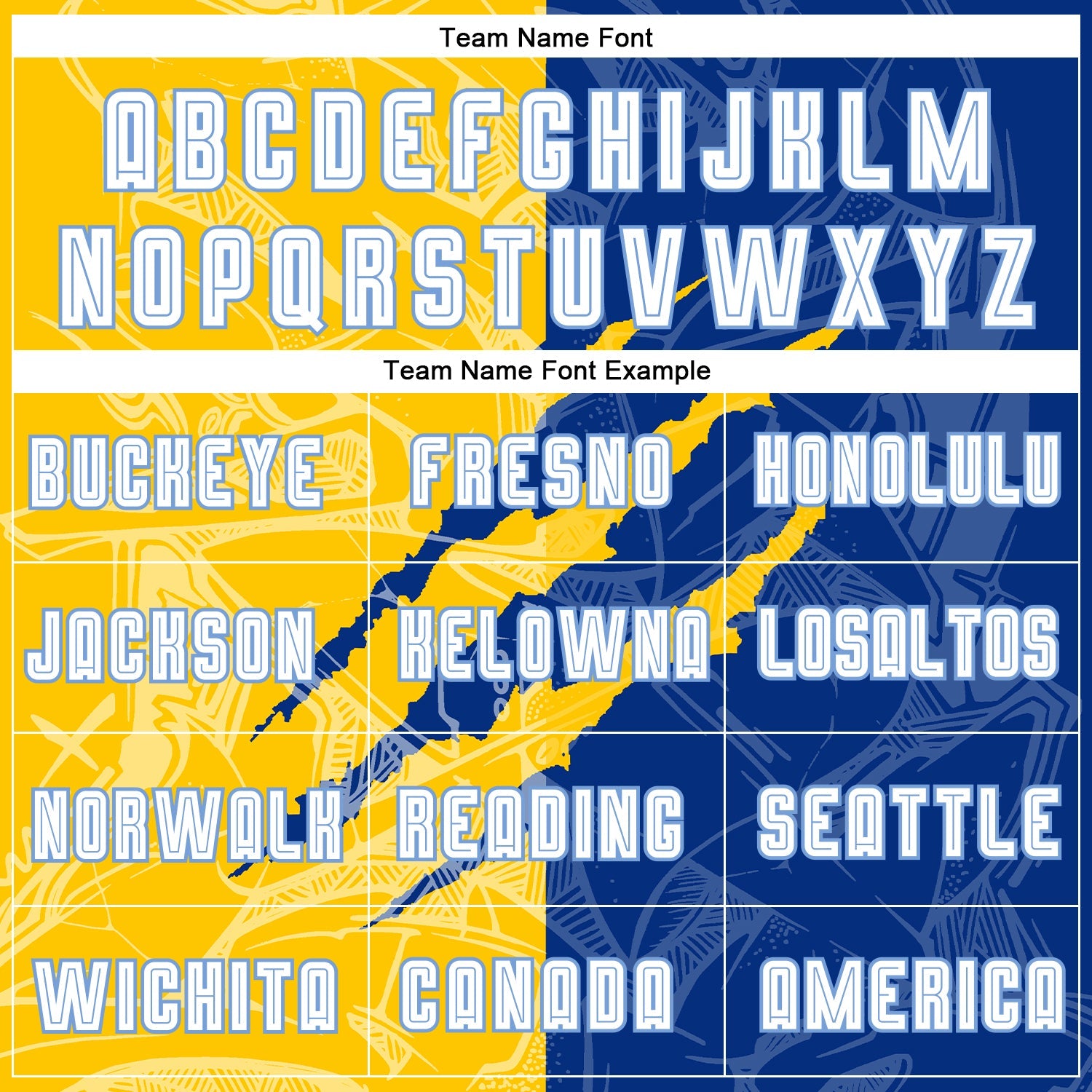 Custom Graffiti Pattern White Royal Yellow-Light Blue Scratch Sublimation Soccer Uniform Jersey - Sky-Custom
