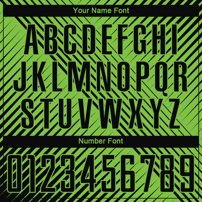 Custom Neon Green Black Sublimation Soccer Uniform Jersey - Sky-Custom