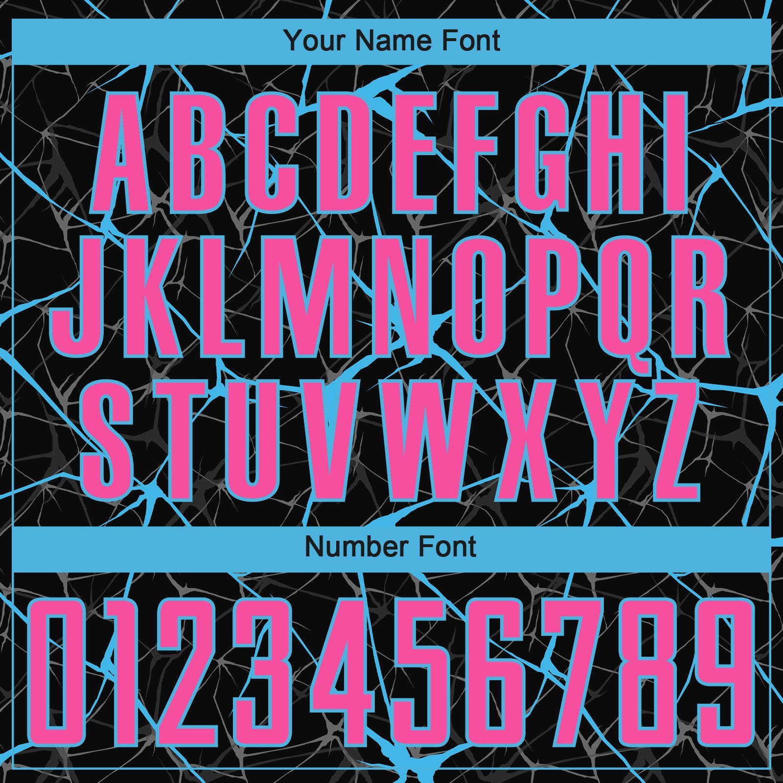 Custom Black Pink-Sky Blue Sublimation Soccer Uniform Jersey - Sky-Custom