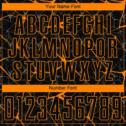 Custom Black Bay Orange Sublimation Soccer Uniform Jersey - Sky-Custom