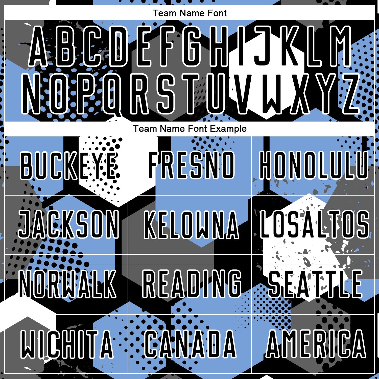 Custom Light Blue Black-White Sublimation Soccer Uniform Jersey - Sky-Custom