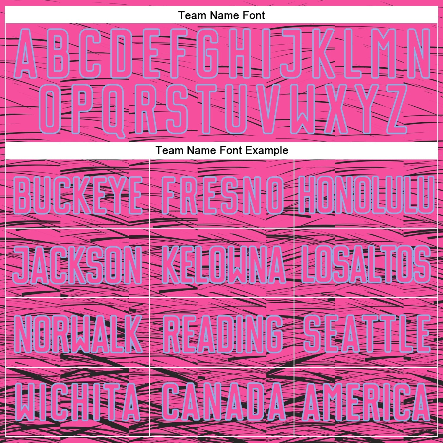 Custom Pink Black-Light Blue Sublimation Soccer Uniform Jersey - Sky-Custom