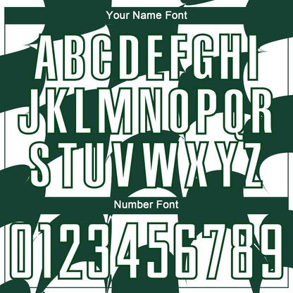 Custom White Green Plaid Sublimation Soccer Uniform Jersey - Sky-Custom