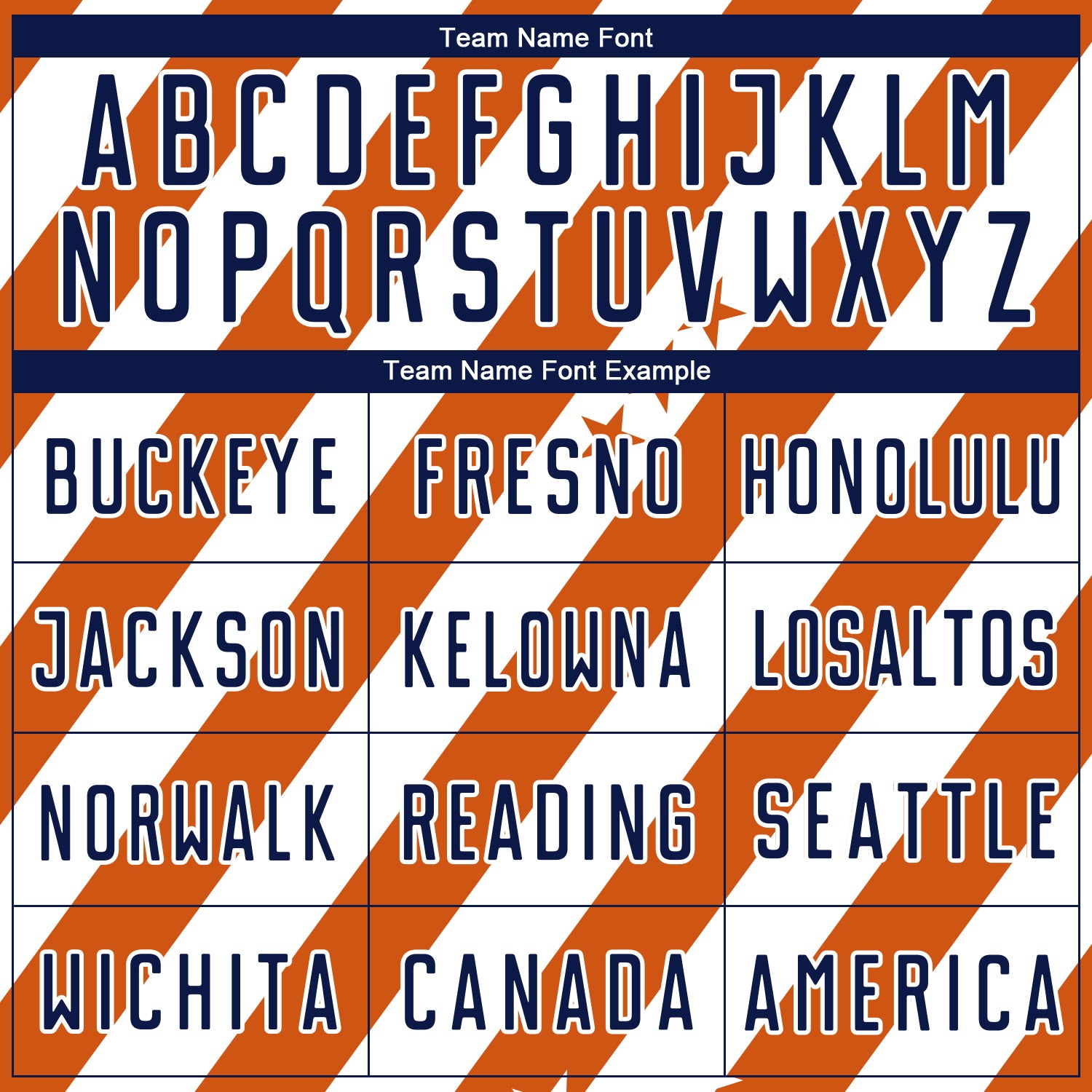 Custom Bay Orange Navy-White Vintage American Flag Sublimation Soccer Uniform Jersey - Sky-Custom