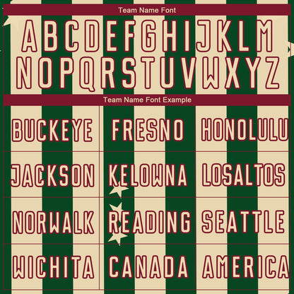 Custom City Cream Green-Crimson Stars And Squares Sublimation Soccer Uniform Jersey - Sky-Custom