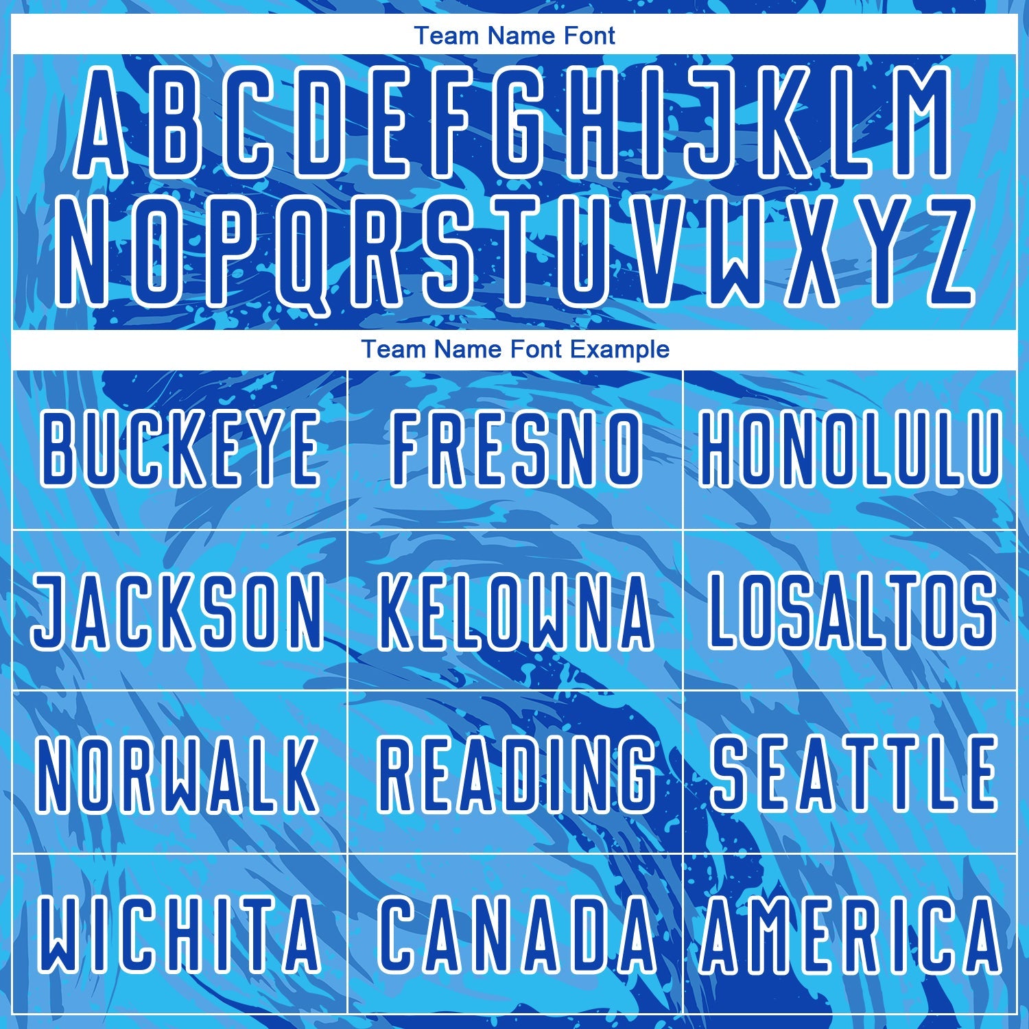 Custom Thunder Blue Sky Blue-White Abstract Fluid Sublimation Soccer Uniform Jersey - Sky-Custom