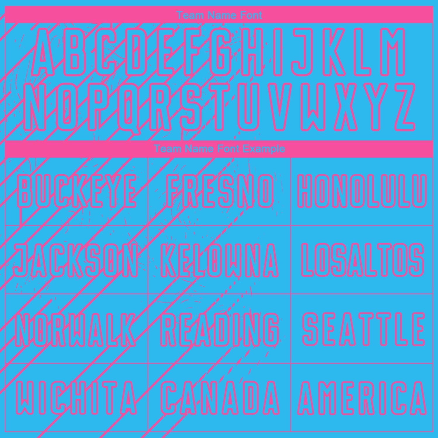 Custom Sky Blue Pink Lines Sublimation Soccer Uniform Jersey - Sky-Custom