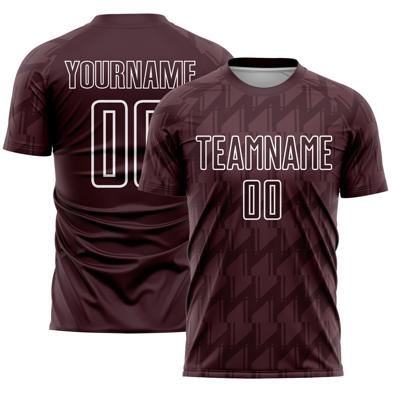 Custom Brown White Sublimation Soccer Uniform Jersey - Sky-Custom