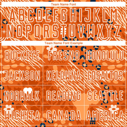 Custom Orange Bay Orange-Black African Pattern Sublimation Soccer Uniform Jersey - Sky-Custom